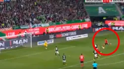 En el momento más caliente del partido, James Rodríguez le da aire al Bayern Munich