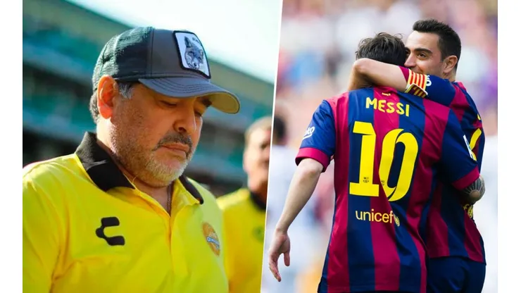 Muy lejos de Maradona: Xavi explicó por qué Messi "es un líder bestial"