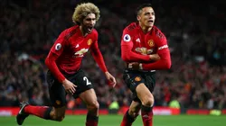 Foto de Alexis Sánchez, jugador de Manchester United.