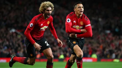 Foto de Alexis Sánchez, jugador de Manchester United.