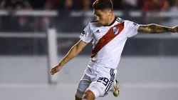 Gonzalo Montiel con la camiseta de River.