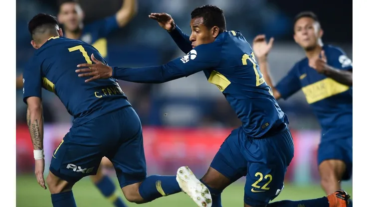 Foto de Villa, jugador de Boca.