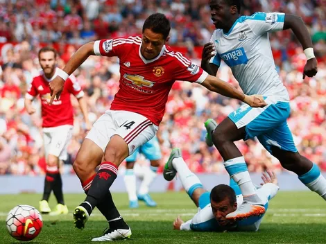 En la previa al encuentro ante el Chelsea, Manchester United decidió recordar al Chicharito Hernández