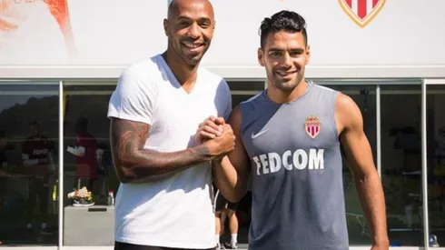 Apenas llegó al Mónaco, Henry le rindió los mejores elogios a Falcao