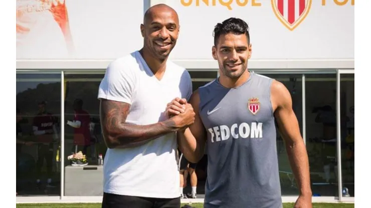 Apenas llegó al Mónaco, Henry le rindió los mejores elogios a Falcao
