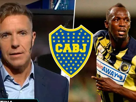 Fantino quiere traer a Bolt a Boca y lo hizo tendencia en Twitter