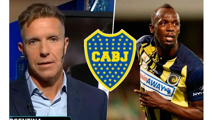 Fantino quiere traer a Bolt a Boca y lo hizo tendencia en Twitter
