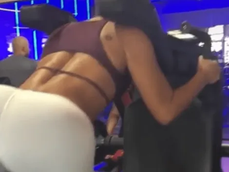 Para que Mateus la extrañe: con calzas muy apretadas y un top, Cindy Álvarez García subió un video entrenando