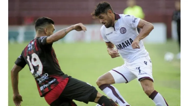 Lanús vs Patronato por la Superliga.