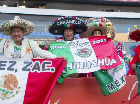 Tan triste que duele: la afición de México se estaba burlando de Chile justo antes del gol