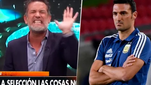 Diego Díaz acusa a Scaloni de operar para quedarse en la Selección Argentina