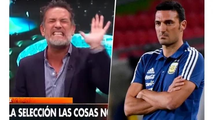 Diego Díaz acusa a Scaloni de operar para quedarse en la Selección Argentina