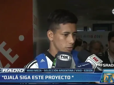 Así se habla: Meza le respondió a Chiquito Romero por el gol de Brasil