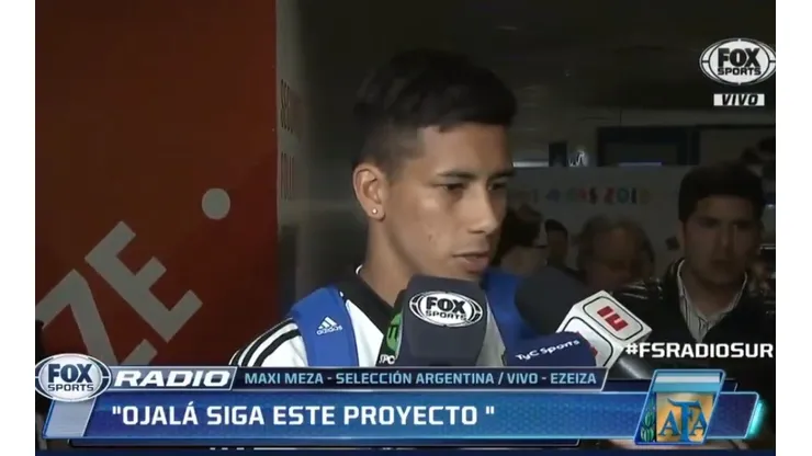Así se habla: Meza le respondió a Chiquito Romero por el gol de Brasil