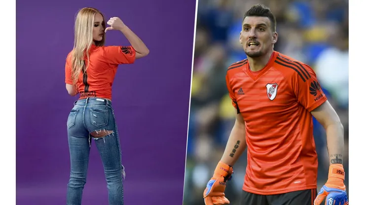 Foto de Daniela Rendon y Franco Armani.