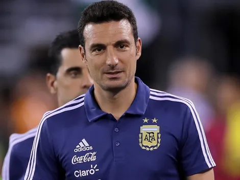 Augusto César comparó a Scaloni con un entrenador de B Nacional