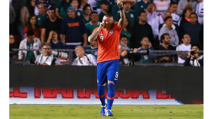 Foto de Nicolas Castillo, jugador de Chile.