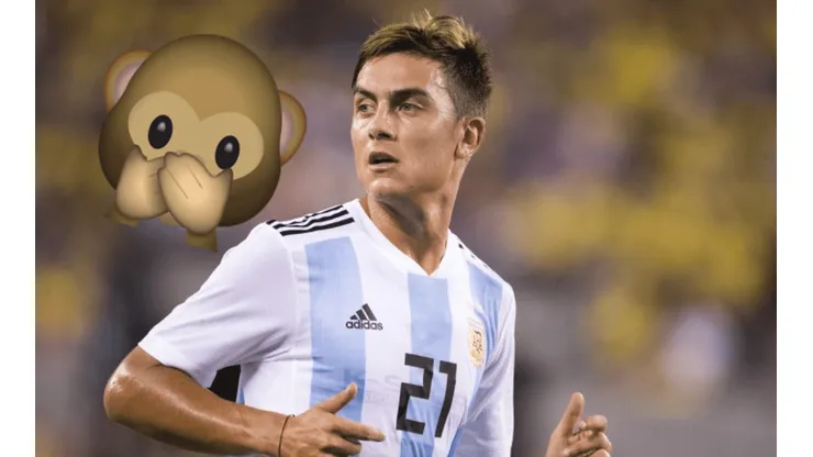 Foto de Paulo Dybala, jugador de la Selección Argentina.
