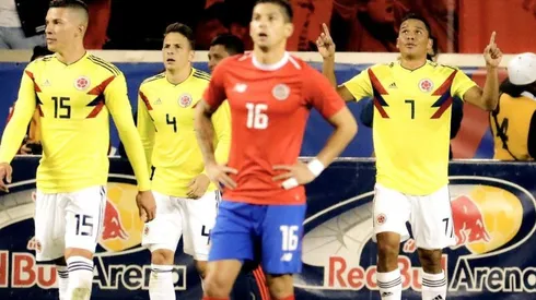 Carlos Bacca volvió a marcar para Colombia.