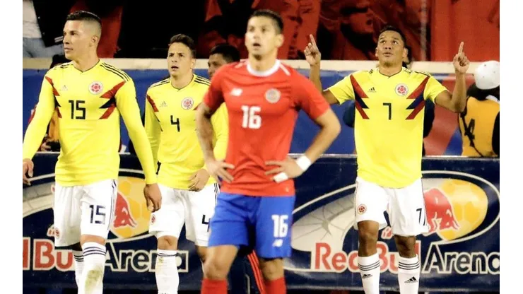 Carlos Bacca volvió a marcar para Colombia.
