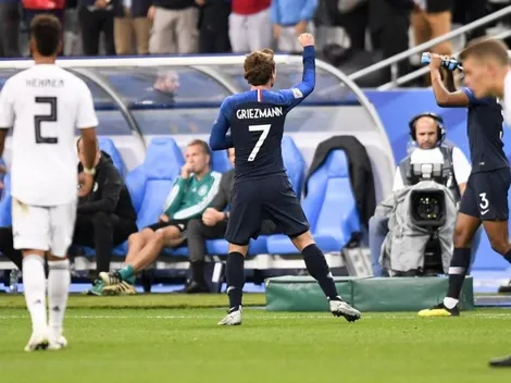 Griezmann también hace golazos de cabeza: el 1-1 ante Alemania