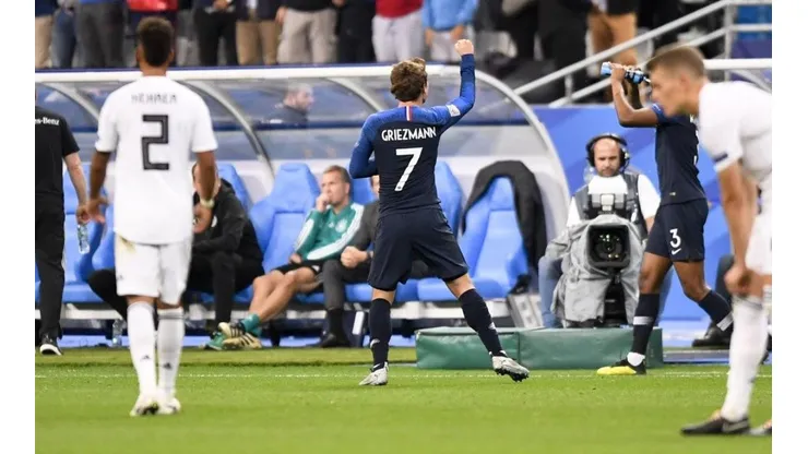 Griezmann también hace golazos de cabeza: el 1-1 ante Alemania