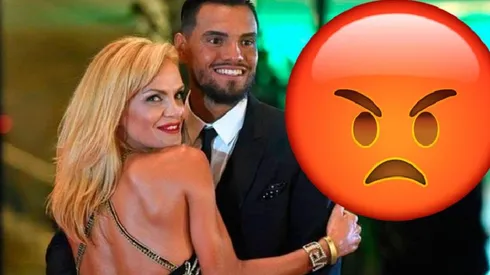 La mujer de 'Chiquito', enfurecida.