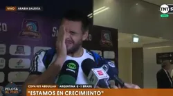 A Chiquito Romero le preguntaron qué hizo en el gol y se agarró la cabeza