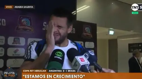 A Chiquito Romero le preguntaron qué hizo en el gol y se agarró la cabeza