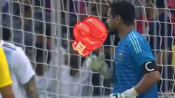 Romero se comió el gol de Brasil y en Twitter lo liquidaron