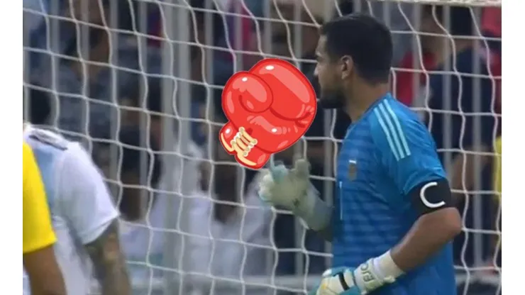 Romero se comió el gol de Brasil y en Twitter lo liquidaron