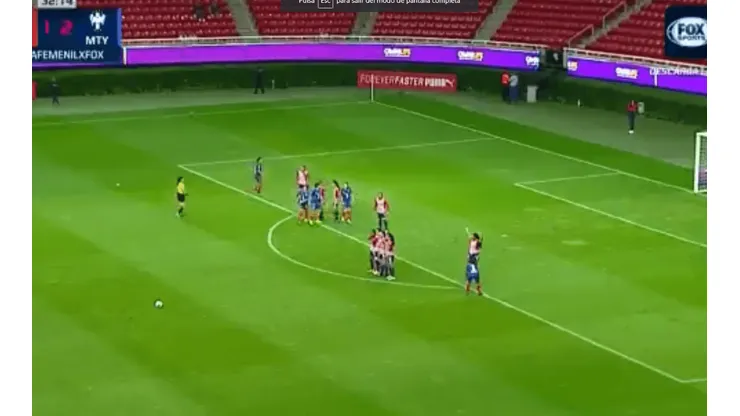 Golazo de Mónica Desiree Monsiváis.