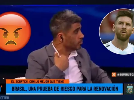 Al Negro Bulos le preguntaron si "Messi fracasó en la Selección" y lo destruyó