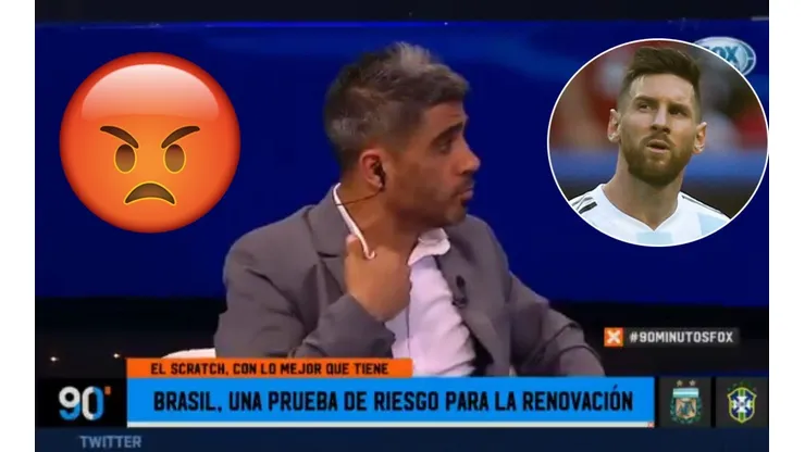 Al Negro Bulos le preguntaron si "Messi fracasó en la Selección" y lo destruyó