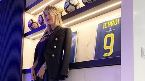 Foto de Wanda Nara, la diosa del Inter.
