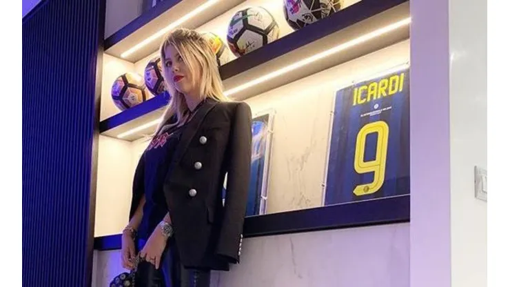 Foto de Wanda Nara, la diosa del Inter.