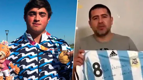 Riquelme y Sasia, una linda historia olímpica.