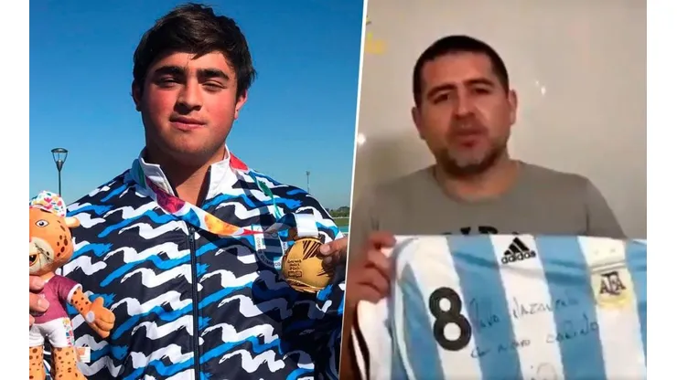 Riquelme y Sasia, una linda historia olímpica.