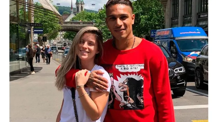Paolo, junto a Thaísa.