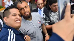 Fiel a su estilo, Vidal ya vive la previa de México - Chile