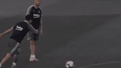 Messi le pegó tan bien en el entrenamiento de Barcelona que le pusieron una corona