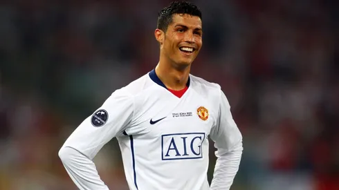 Cristiano Ronaldo en Manchester United.