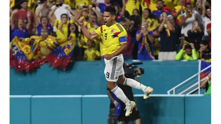 Radamel Falcao García en la Selección Colombia.