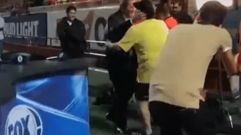Video: el emotivo momento del reencuentro de Maradona y Brailovksy