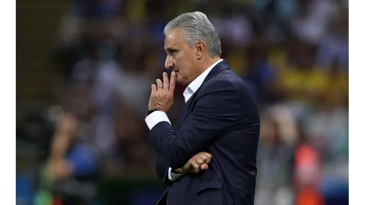 Tité, técnico del seleccionado brasileño.
