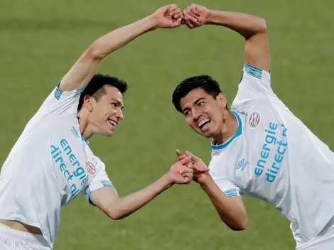 El Chucky Lozano y Guti ya tienen playera propia en Holanda