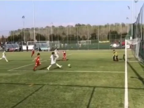 Amor de padre: Cristiano Ronaldo, enloquecido con los golazos de su hijo