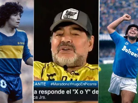 ¿Boca o Napoli? A Diego Maradona le preguntaron y tuvo que elegir