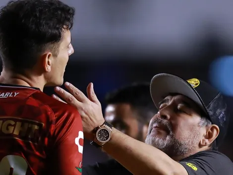 Maradona dice ser el salvador de Dorados: "Antes de que llegue no podían dar dos vueltas a la cancha"