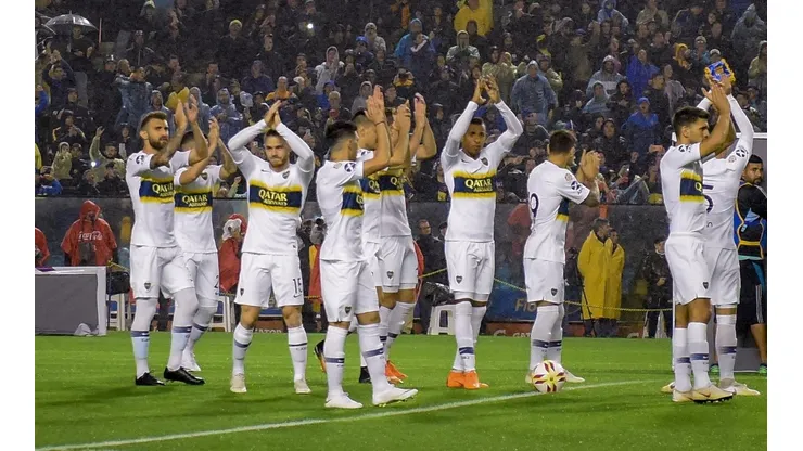 APLAUSOS. Boca está en la recta final del año con la ilusión de llegar a la final de la Libertadores (Foto: Getty).